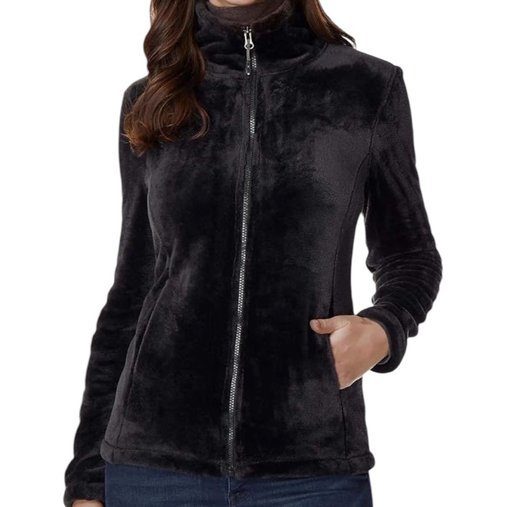 32 DEGREES Heat Women Large Soft & Cozy Plush Velvet Full Zip NWT